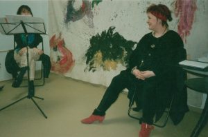 07/1999 Buchvorstellung und Lesung buchstabenblut in der Ahorn + K-8 Galerie Köln