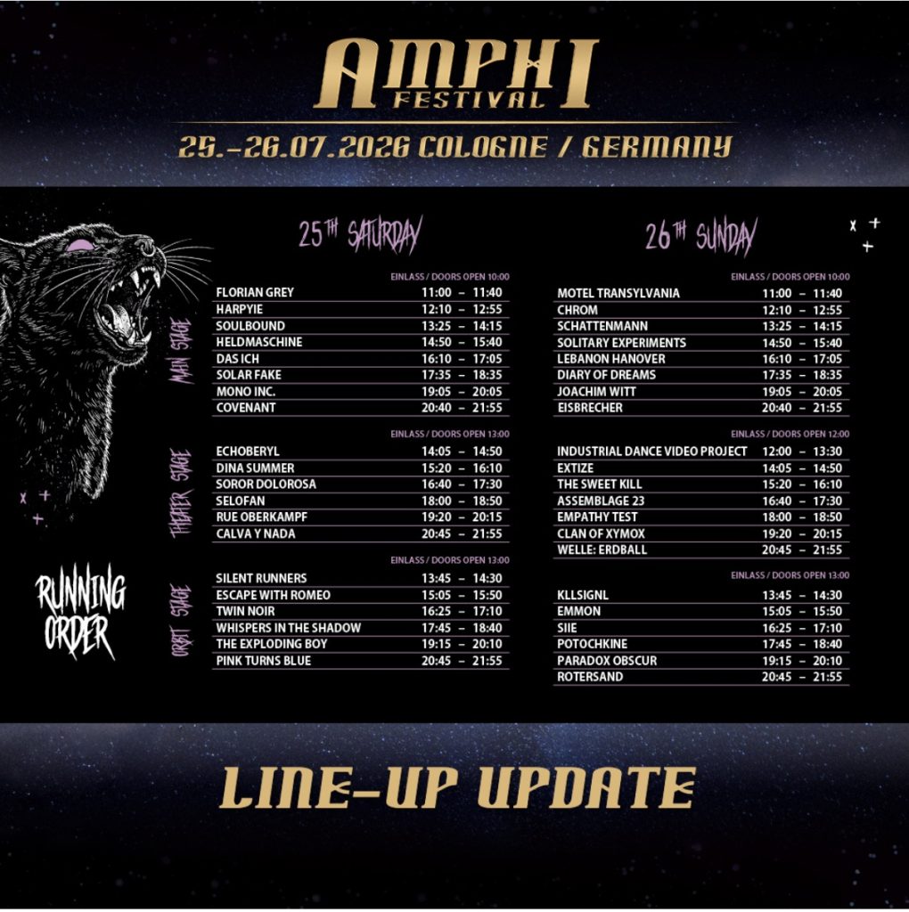 AMPHI Festival 2026 Line-Up
https://amphi-festival.de/programm/line-up/