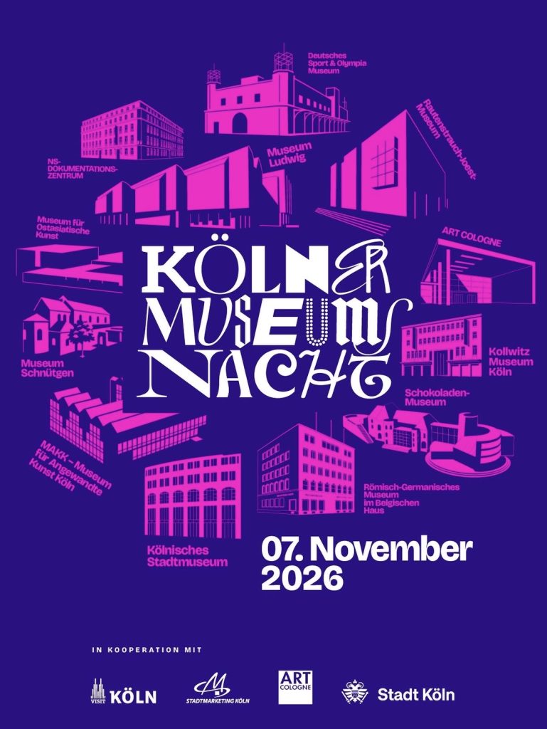 Kölner Museumsnacht 7. November 2026

