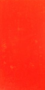 #147 [Orange] Pigmente, Gummi arabicum auf Lw., 100*50 cm, 2019