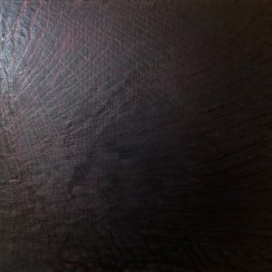 Musou Black, Tinte, Gummi arabicum auf Lw., 40*40 cm, 2022